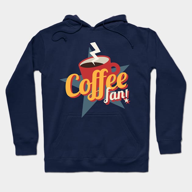 Coffee Fan Hoodie by Dellan